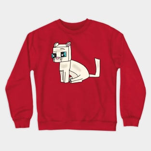 White Cat Crewneck Sweatshirt